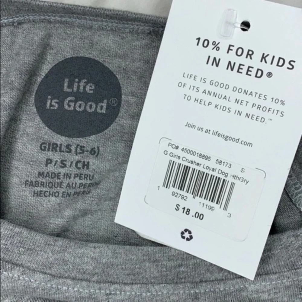 NWT. LIFE IS GOOD Two Girls’ Shirts